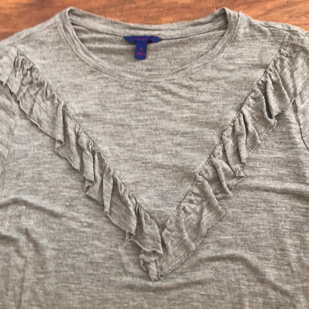 Aeropostale Ruffle Baby Tee - Picture 2 of 2